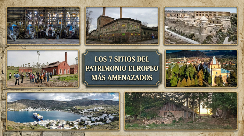 7 Tesoros en Riesgo: Los Sitios del Patrimonio Europeo más Amenazados de 2026