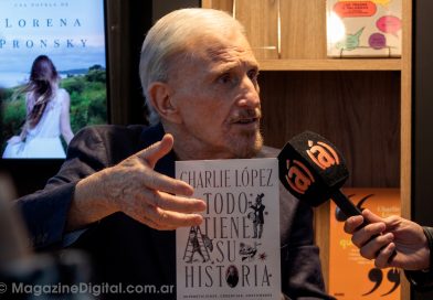 El origen de lo cotidiano: Charlie López deslumbró en la Feria del Libro con “Todo tiene su historia”