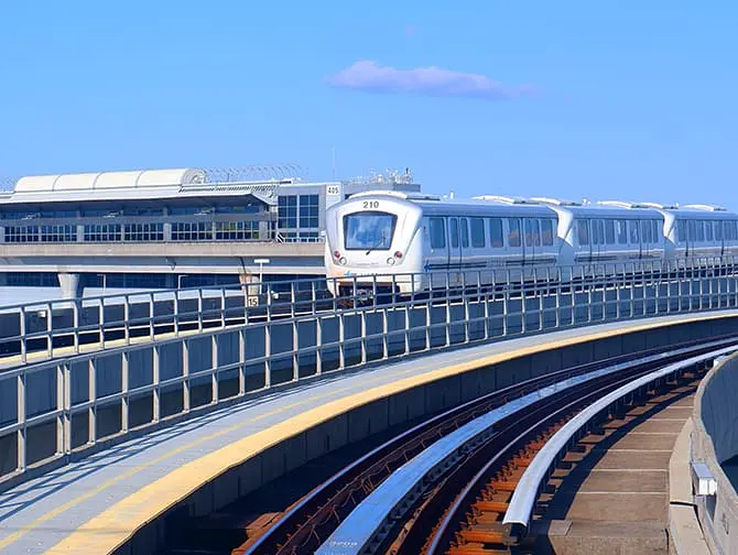 JFK AirTrain in New York - NewYork.co.uk